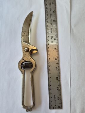 Vtg Bone Cutting Shears Chicken Scissors Off Grid Primitive Farm Tools Cottage